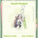 miHoYo Honkai Star Rail Firefly Spring Missive Series Badge Standing Ticket Card Pendant Delicate Accessories